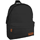 Sac à dos PUFFY 42 x 32 x 17 cm Noir / Orange