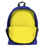 Must Must Backpack PUFFY - 42 x 32 x 17 cm - Blue / Yellow