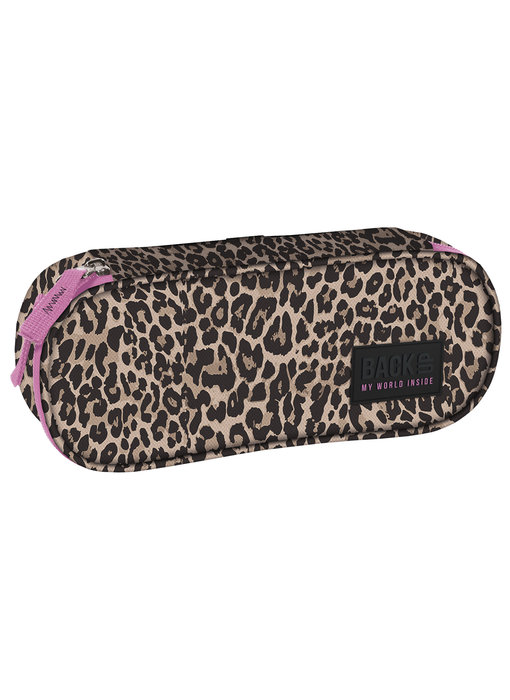 BackUP Etui Luipaard 23  x 9 cm Polyester