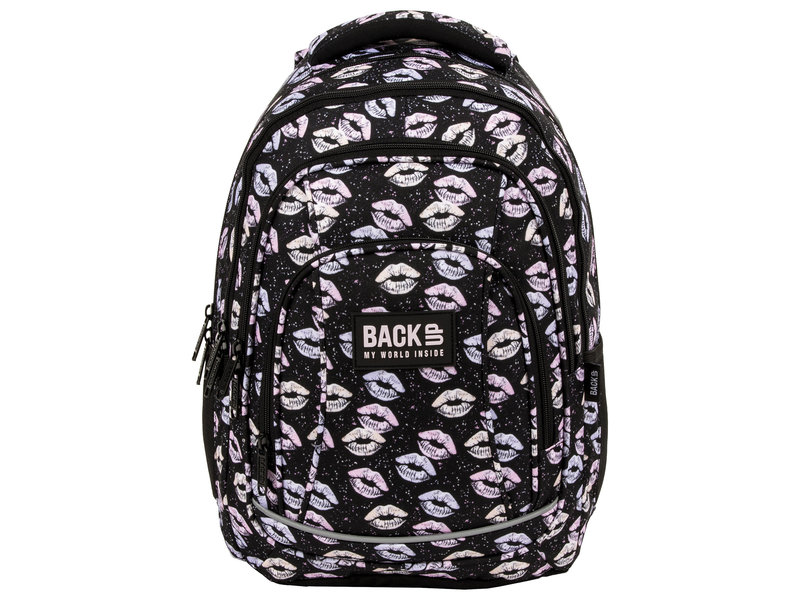 BackUP Backpack, Kiss - 42 x 30 x 15 cm - Polyester