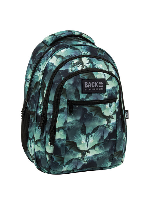 BackUP Rucksack Drache 42 x 30 cm Polyester