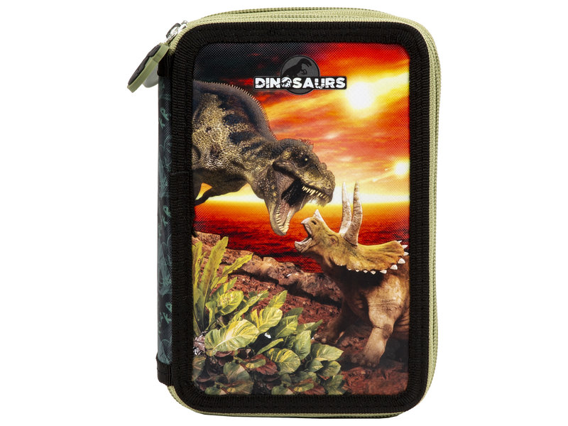 Dinosaurus Filled Pouch, Scream - 20 x 13 x 4 cm - 27 pcs. -Polyester