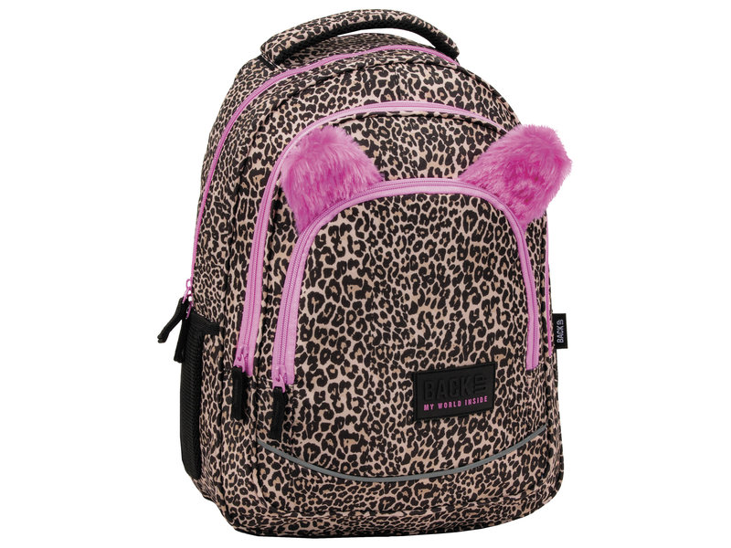 BackUP Backpack, Leopard - 42 x 30 x 15 cm - Polyester