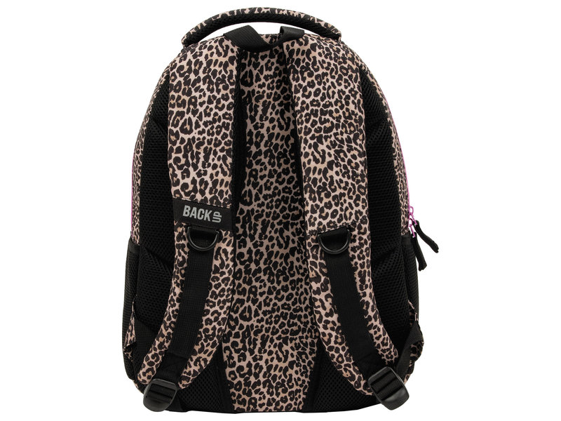 BackUP Backpack, Leopard - 42 x 30 x 15 cm - Polyester