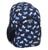 BackUP Rucksack Pferd - 34 x 26 x 14 cm - Polyester