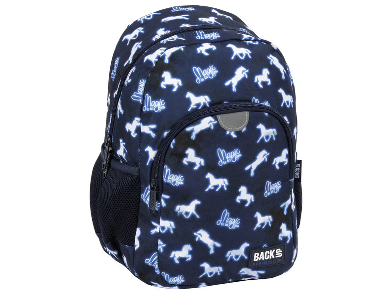 BackUP Rucksack Pferd - 34 x 26 x 14 cm - Polyester