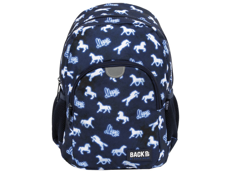 BackUP backpack Horse - 34 x 26 x 14 cm - Polyester