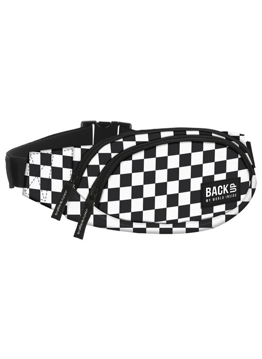 BackUP Waist bag Black & White 35 cm