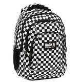 BackUP Sac à dos, Black & White - 42 x 30 x 20 cm - Polyester