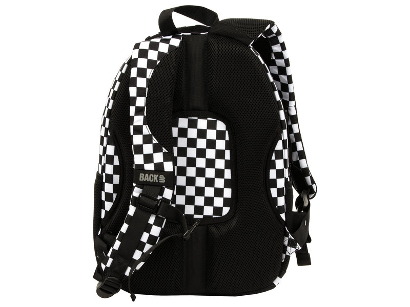 BackUP Sac à dos, Black & White - 42 x 30 x 20 cm - Polyester