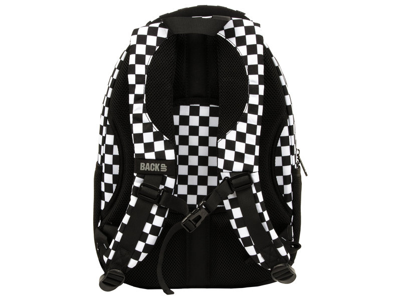 BackUP Rucksack, Black & White - 42 x 30 x 20 cm - Polyester