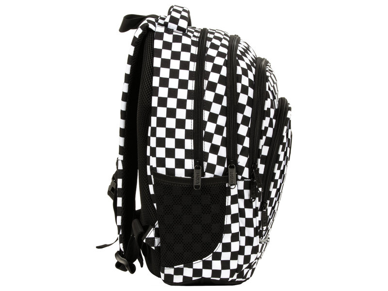 BackUP Sac à dos, Black & White - 42 x 30 x 20 cm - Polyester