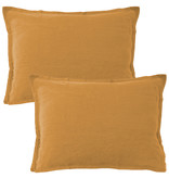 Matt & Rose Set Pillowcases Caramel - 50 x 70 cm - 100% Linen