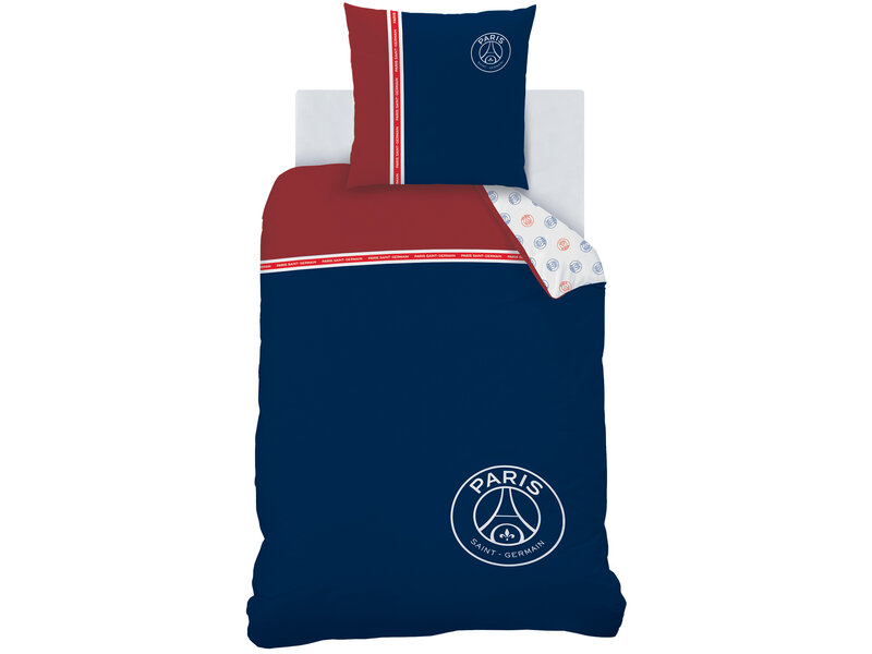 Paris Saint Germain Duvet cover Minimaliste - Single - 140 x 200 cm - Cotton