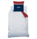 Paris Saint Germain Duvet cover Minimaliste - Single - 140 x 200 cm - Cotton