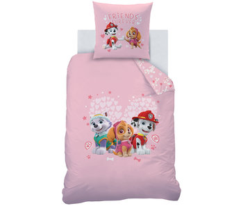 PAW Patrol Dekbedovertrek Heart 140 x 200 Katoen