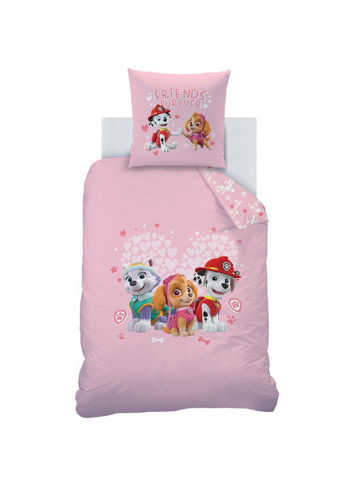 PAW Patrol Bettbezug Herz 140 x 200 Baumwolle