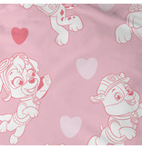 PAW Patrol Bettbezug Herz - Einzelbett - 140 x 200 cm - Baumwolle