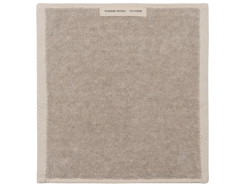 Torres Novas 1845 Mouchoir DO ZERO, Gris - 30 x 30 cm - 100% Coton