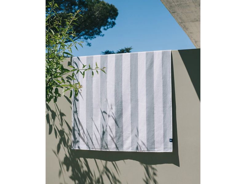 Torres Novas 1845 Textiel Strandlaken Gibalta, Grijs - 100 x 180 cm - 100% katoen