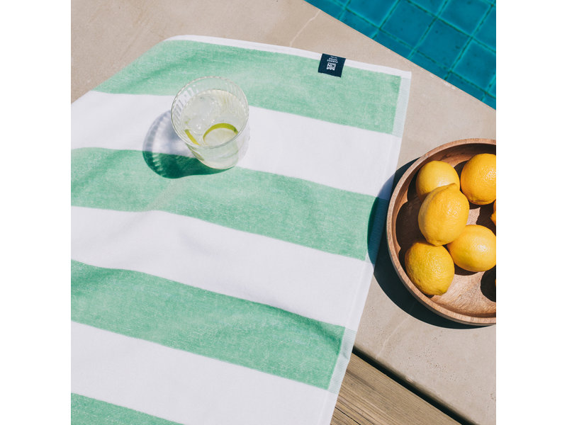 Torres Novas 1845 Textiel Torres Novas Beach towel Gibalta 100x180cm Green