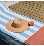 Torres Novas 1845 Serviette de plage Gibalta, Bleu - 100 x 180 cm - 100% coton Torres Novas 1845 Serviette de plage Gibalta, Bleu - 100 x 180 cm - 100% coton