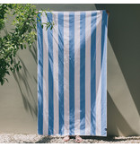 Torres Novas 1845 Serviette de plage Gibalta, Bleu - 100 x 180 cm - 100% coton