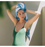 Torres Novas 1845 Serviette de plage Gibalta, Bleu - 100 x 180 cm - 100% coton Torres Novas 1845 Serviette de plage Gibalta, Bleu - 100 x 180 cm - 100% coton