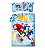 Sonic Bettbezug Speed Friends - Single - 140 x 200 cm - Baumwolle