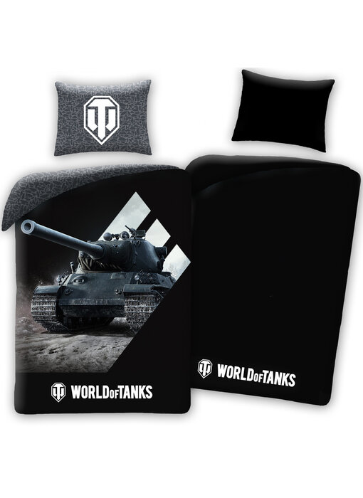 World of Tanks Housse de couette 140 x 200 cm + 70 x 90 cm Coton