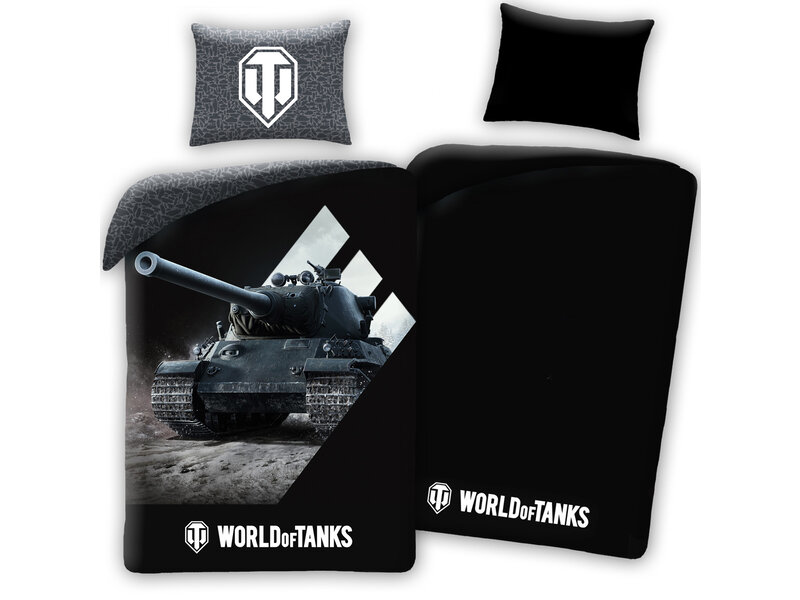 World of Tanks Housse de couette - Simple - 140 x 200 cm - Coton