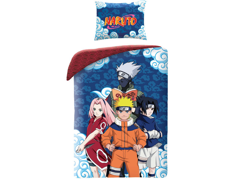 Naruto Duvet cover, Sasuke Sakura Kakashi - 140 x 200 - Cotton