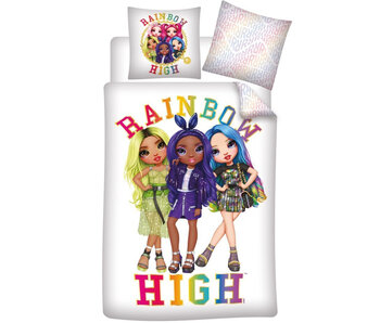 Rainbow High Bettbezug Pose 140 x 200 + 63 x 63 cm Polyester