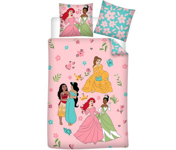Disney Princess Duvet cover Princess Party 140 x 200 + 65 x 65 cm Cotton