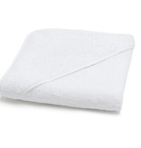 Torres Novas 1845 Poncho / Cape de bain Mira, Blanc - 90 x 90 cm - Coton