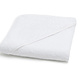 Poncho / Bath cape Mira, White 90 x 90 cm Cotton