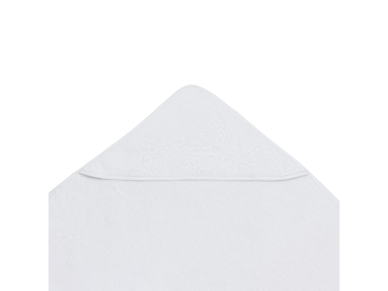 Torres Novas 1845 Poncho / Cape de bain Mira, Blanc - 90 x 90 cm - Coton