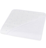 Torres Novas 1845 Textiel Poncho / Bath cape, Mira Blue dots - 90 x 90 cm - Cotton, hand embroidered