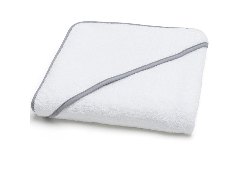 Torres Novas 1845 Textiel Poncho / Bathcape Mira, Silver Gray - 90 x 90 cm - Cotton