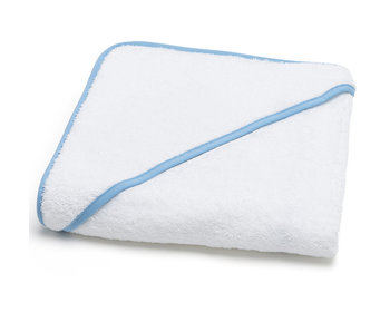 Torres Novas 1845 Textiel Poncho / Badecape Mira, Hellblau 90 x 90 cm Baumwolle