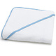Poncho / Cape de Bain Mira, Bleu Clair 90 x 90 cm Coton