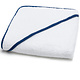 Poncho / Cape de Bain Mira, Bleu Marine 90 x 90 cm Coton