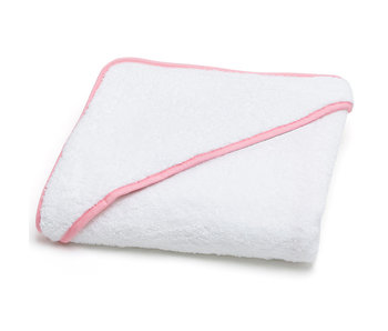 Torres Novas 1845 Poncho / Cape de bain Mira, Rose 90 x 90 cm Coton