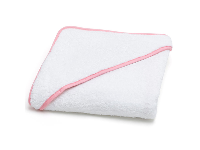 Torres Novas 1845 Textiel Poncho / Cape de bain Mira, Rose - 90 x 90 cm - Coton