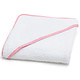Poncho / Cape de bain Mira, Rose 90 x 90 cm Coton