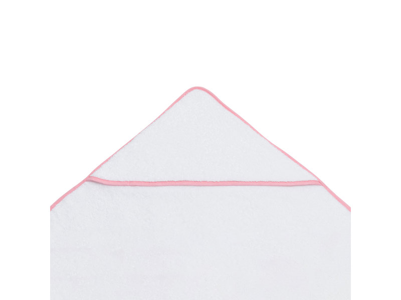 Torres Novas 1845 Textiel Poncho / Cape de bain Mira, Rose - 90 x 90 cm - Coton