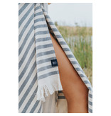 Torres Novas 1845 Beach towel Barra, Blue - 100 x 180 cm - 100% Cotton