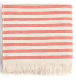 Torres Novas 1845 Textiel Beach towel Barra, Red - 100 x 180 cm - 100% Cotton