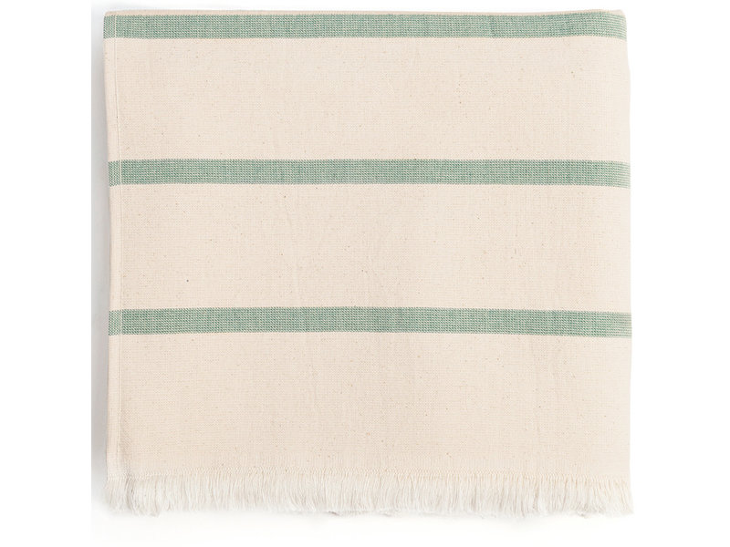 Torres Novas 1845 Textiel Strandtuch Boa-Nova, Grün - 70 x 130 cm - 100% Baumwolle