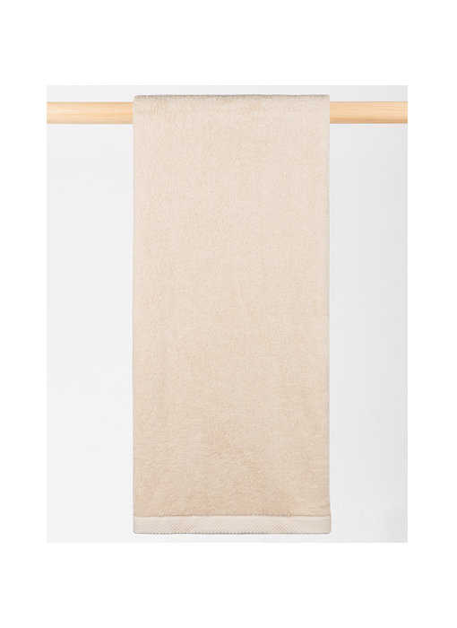Torres Novas 1845 Textiel Badetuch DO ZERO, Natur 100 x 150 Baumwolle